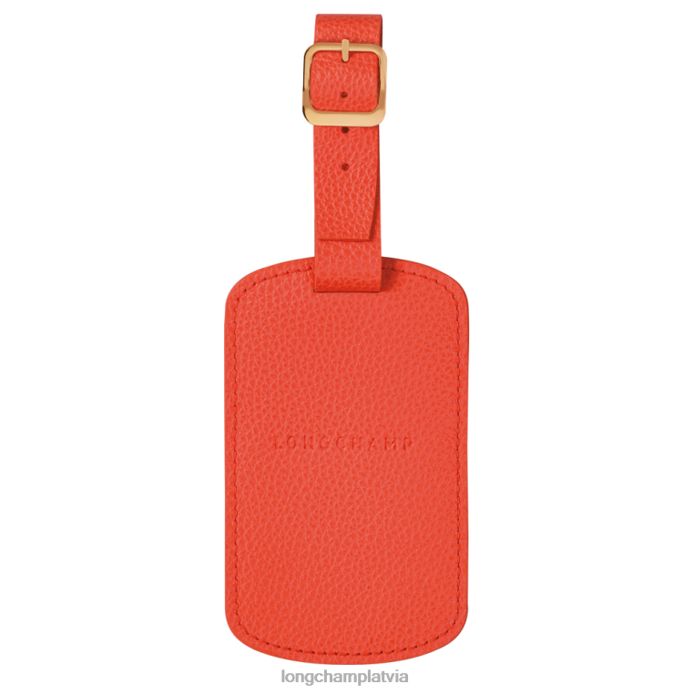 sievietes apelsīns Longchamp le foulonne bagāžas zīme Piederumi 64NVH852