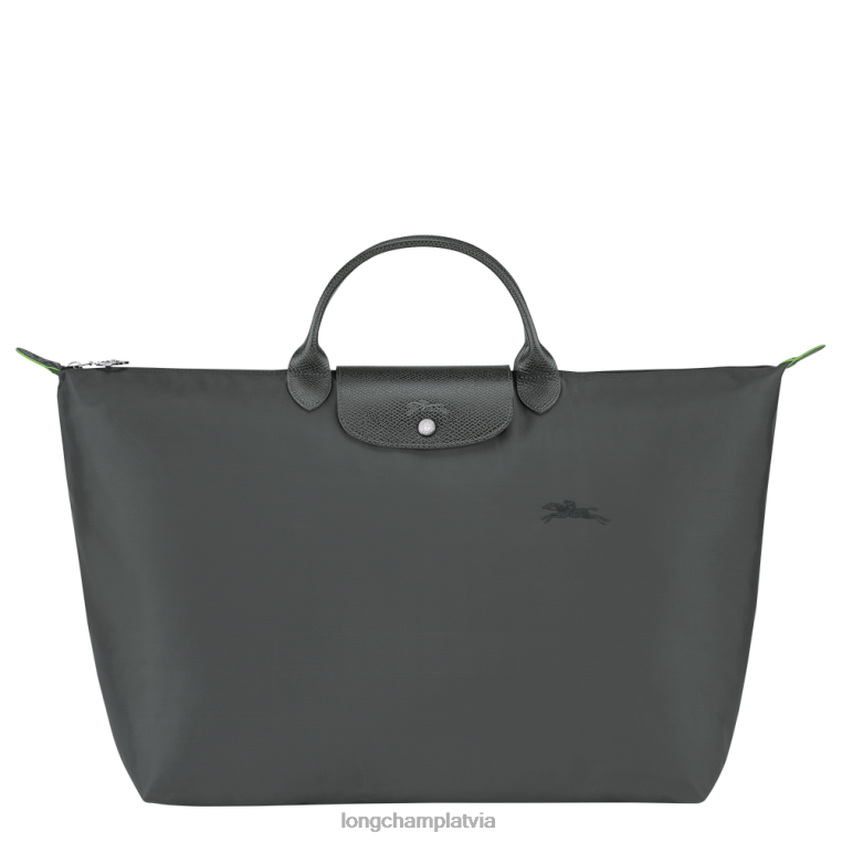 sievietes grafīts Longchamp le pliage zaļa ceļojumu soma somas 64NVH789