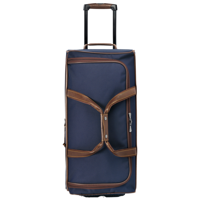 sievietes zils Longchamp Boxford ceļojumu soma somas 64NVH841