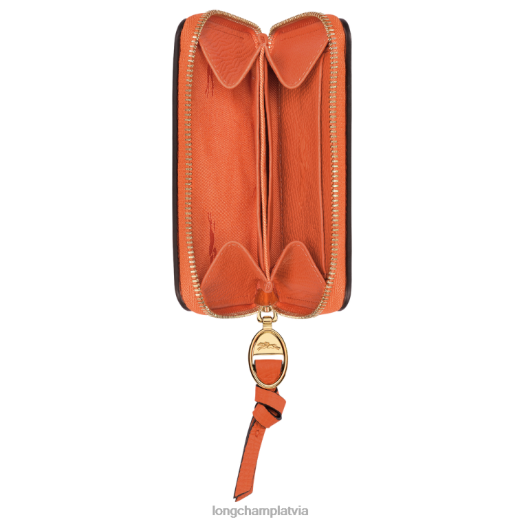 sievietes karote Longchamp pastkastes monētu maku ādas izstrādājumi 64NVH541