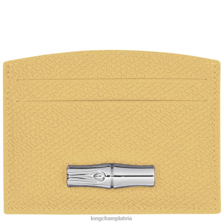 sievietes kukurūza Longchamp roseau karšu turētājs ādas izstrādājumi 64NVH638