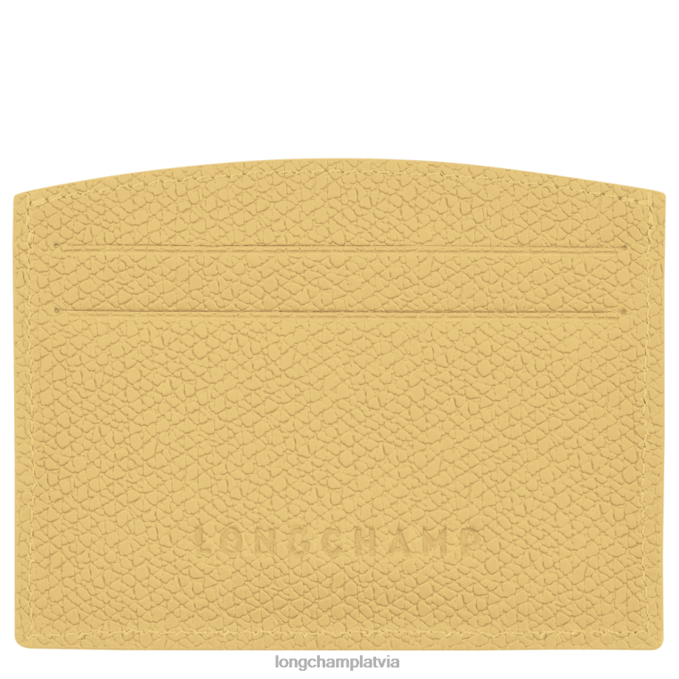 sievietes kukurūza Longchamp roseau karšu turētājs ādas izstrādājumi 64NVH638