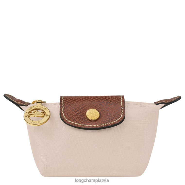 sievietes papīrs Longchamp le pliage oriģinālais monētu maciņš ādas izstrādājumi 64NVH504