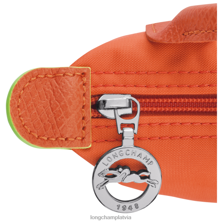 sievietes karote Longchamp le pliage zaļš maisiņš ar rokturi ādas izstrādājumi 64NVH674