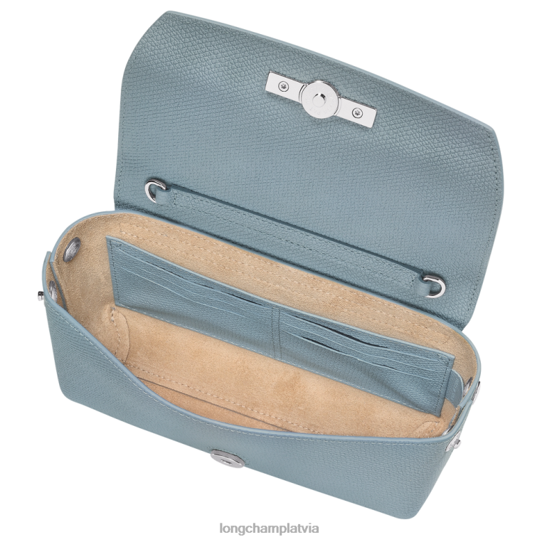 sievietes mākonis zils Longchamp rozā sajūgs ādas izstrādājumi 64NVH254