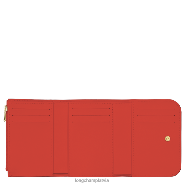 sievietes apelsīns Longchamp box-trot maku ādas izstrādājumi 64NVH555