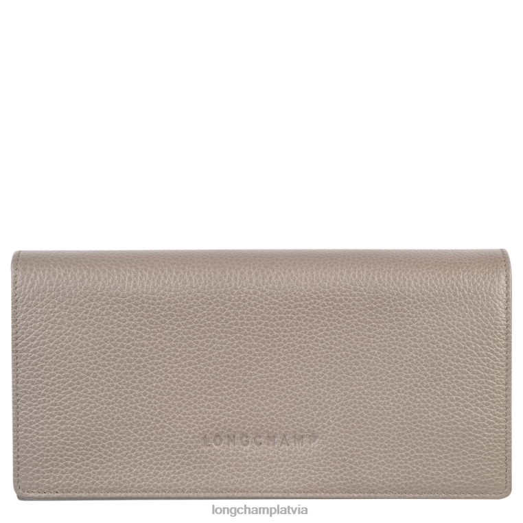 sievietes bruņurupuču balodis Longchamp le foulonne kontinentālais maks ādas izstrādājumi 64NVH612