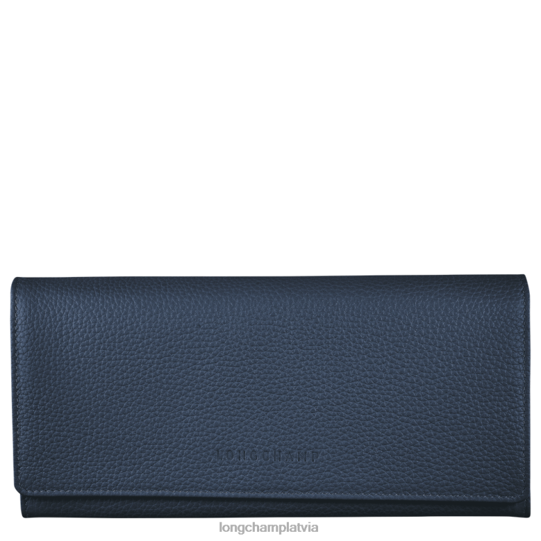 sievietes flote Longchamp le foulonne kontinentālais maks ādas izstrādājumi 64NVH608