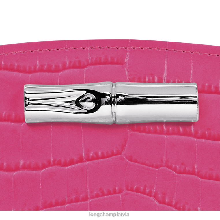 sievietes fuksija Longchamp roseau maku ādas izstrādājumi 64NVH593