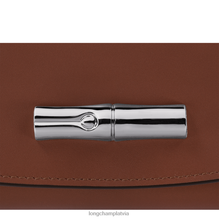sievietes melnkoks Longchamp roseau maku ādas izstrādājumi 64NVH562