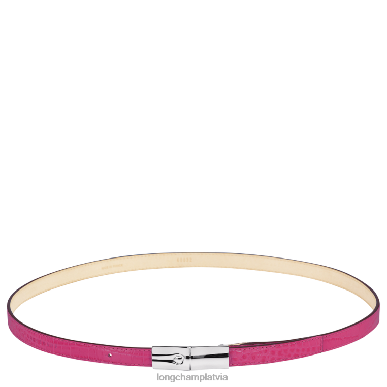 sievietes fuksija Longchamp rozā josta Piederumi 64NVH915