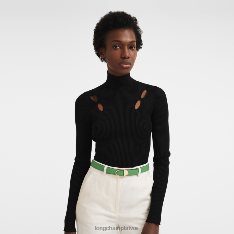 sievietes zāle/zaļā gaisma Longchamp pastkastes josta Piederumi 64NVH924