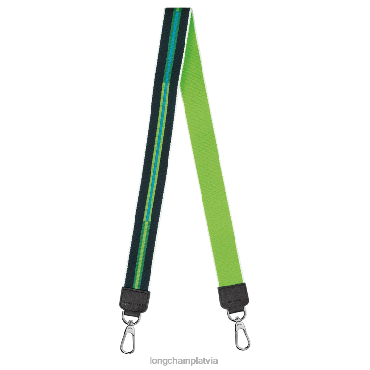 sievietes zaļā gaisma Longchamp rayures plecu siksna Piederumi 64NVH1077