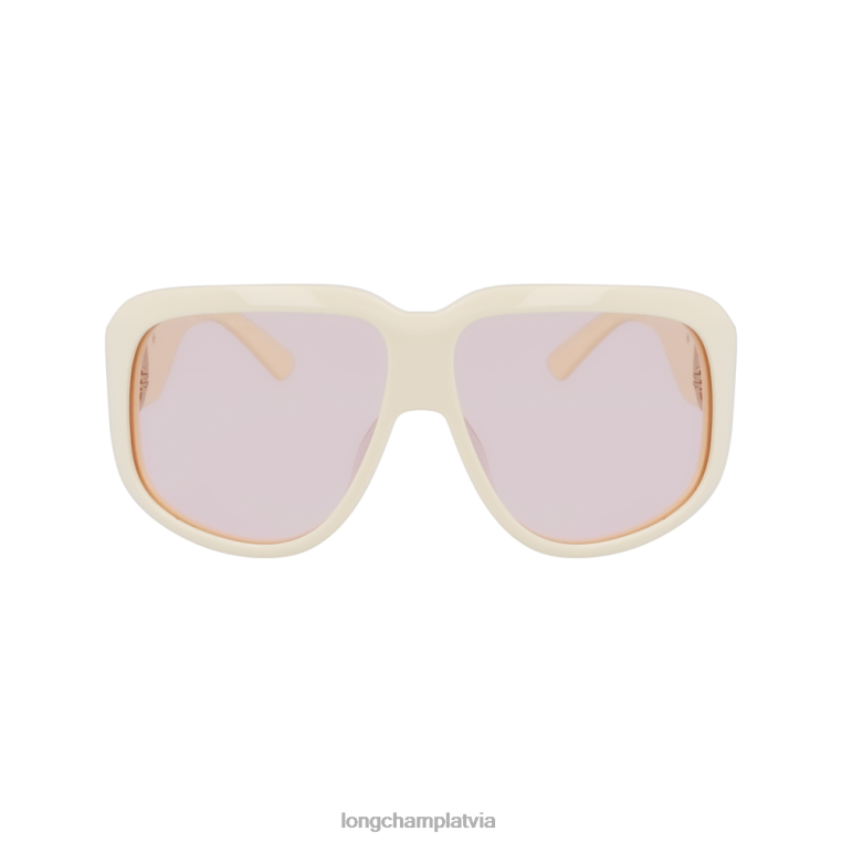 sievietes balts Longchamp pavasara/vasaras kolekcija 2023 saulesbrilles Piederumi 64NVH878