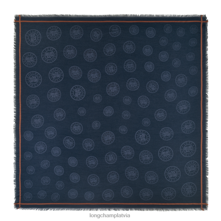 sievietes flote Longchamp 2023. gada pavasara/vasaras kolekcijas šalle Piederumi 64NVH979