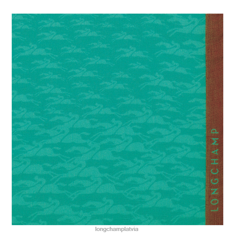 sievietes tirkīza Longchamp 2023. gada pavasara/vasaras kolekcijas nozagts Piederumi 64NVH972