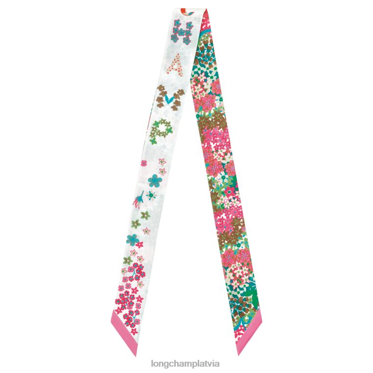 sievietes rozā Longchamp 2023. gada pavasara/vasaras kolekcijas bandeau Piederumi 64NVH1020