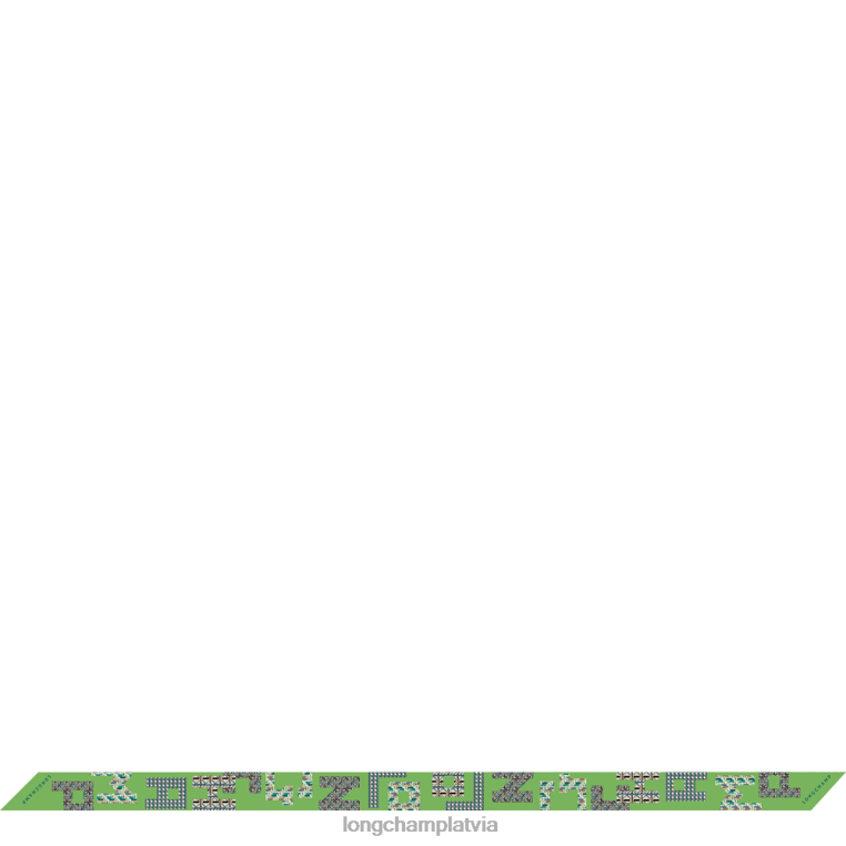 sievietes zāle/zaļā gaisma Longchamp 2023. gada pavasara/vasaras kolekcijas bandeau Piederumi 64NVH1026