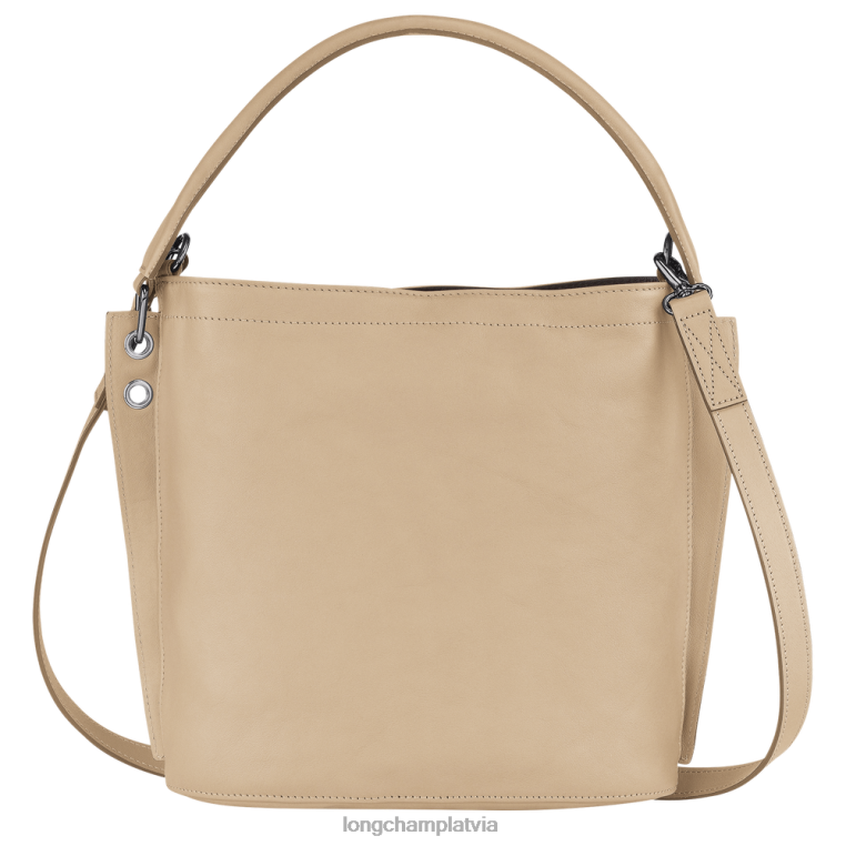 sievietes bēšs Longchamp 3D crossbody soma somas 64NVH313