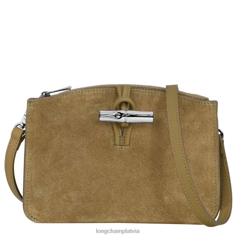 sievietes bronza Longchamp roseau crossbody soma somas 64NVH257
