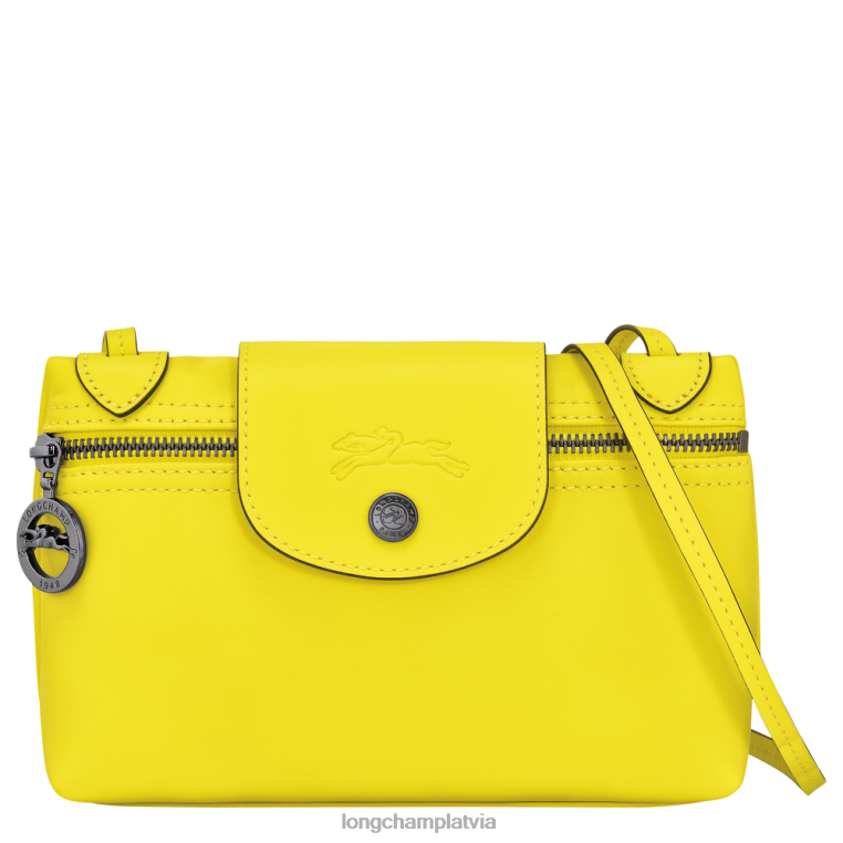 sievietes citronu Longchamp le pliage xtra crossbody bag somas 64NVH299
