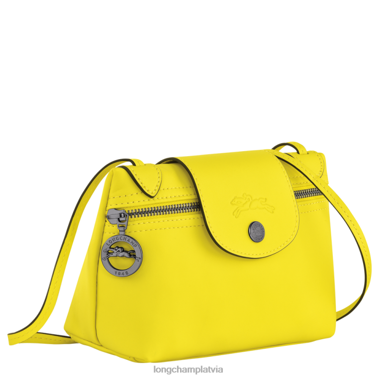 sievietes citronu Longchamp le pliage xtra crossbody bag somas 64NVH299