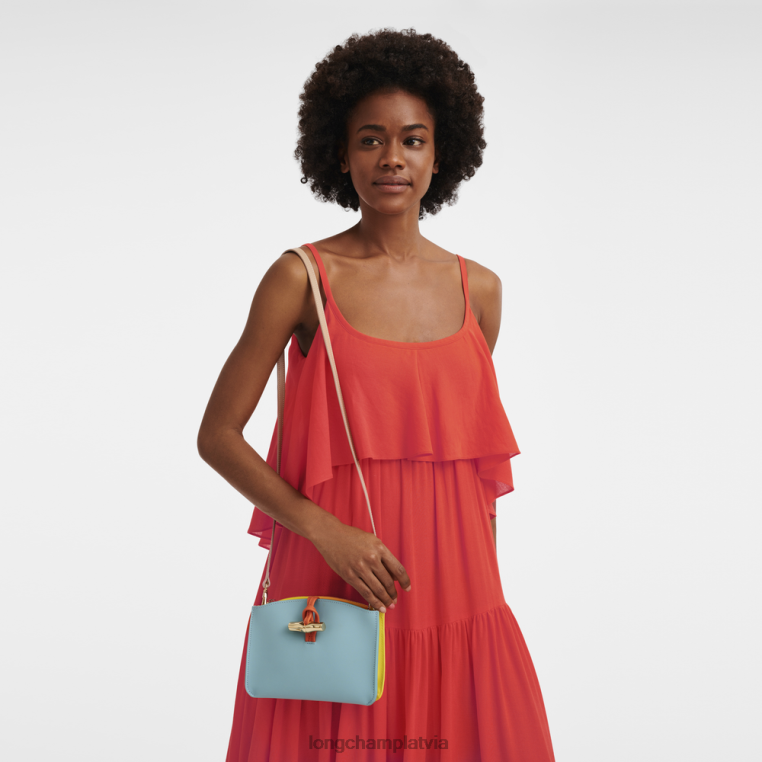 sievietes daudzkrāsains Longchamp roseau crossbody soma somas 64NVH246