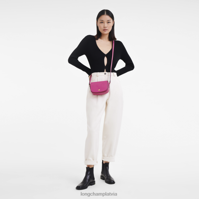 sievietes fuksija Longchamp epure crossbody soma somas 64NVH291