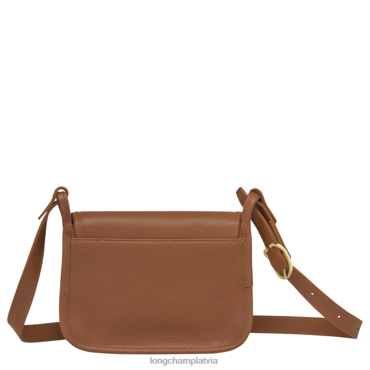 sievietes karamele Longchamp le foulonne crossbody bag somas 64NVH263