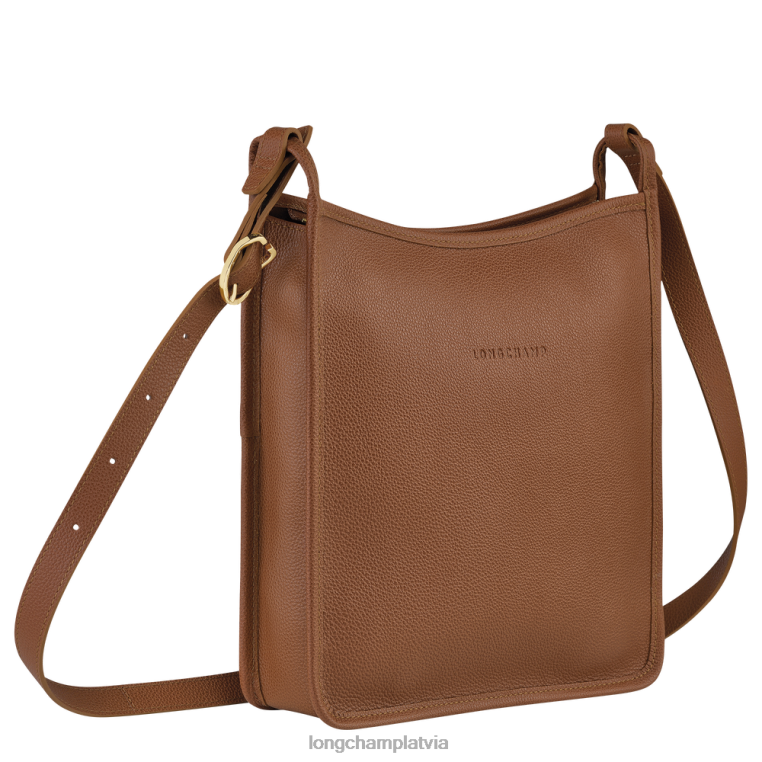 sievietes karamele Longchamp le foulonne crossbody bag somas 64NVH281