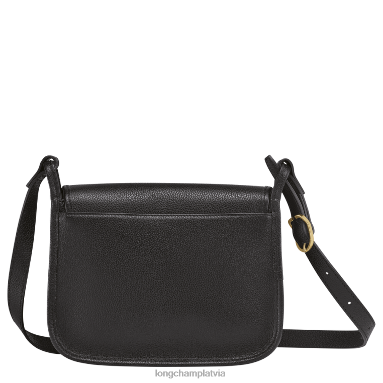 sievietes melns Longchamp le foulonne crossbody bag somas 64NVH268