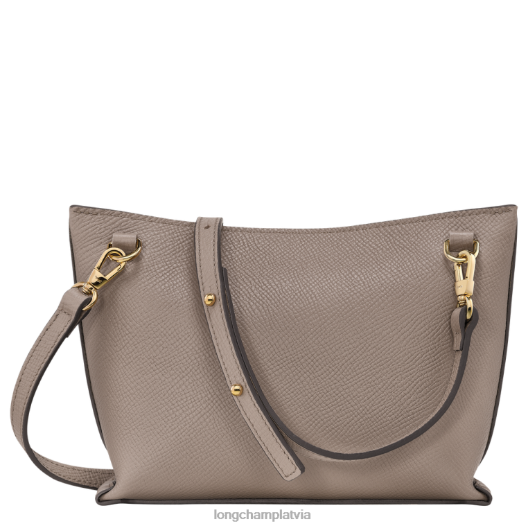 sievietes taupe Longchamp pastkastes crossbody bag somas 64NVH308
