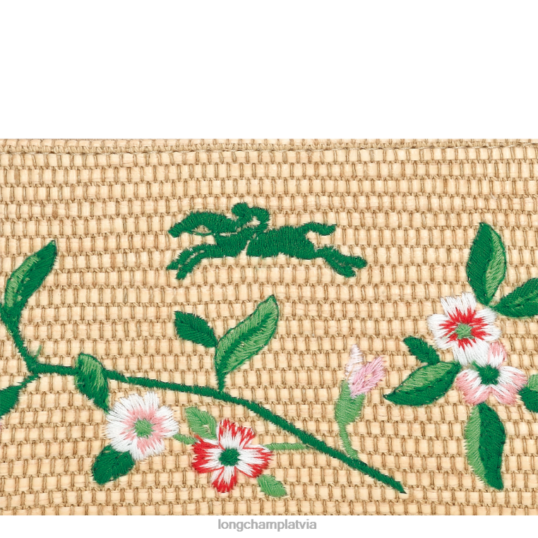 sievietes zaļš Longchamp le panier pliage iedomība somas 64NVH216