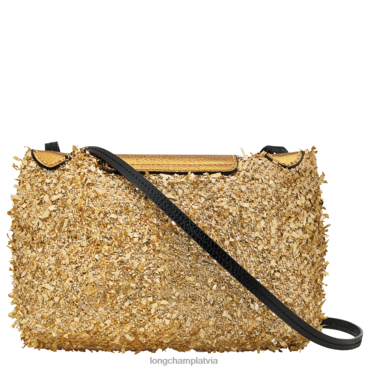 sievietes zelts Longchamp le pliage collection crossbody bag somas 64NVH222