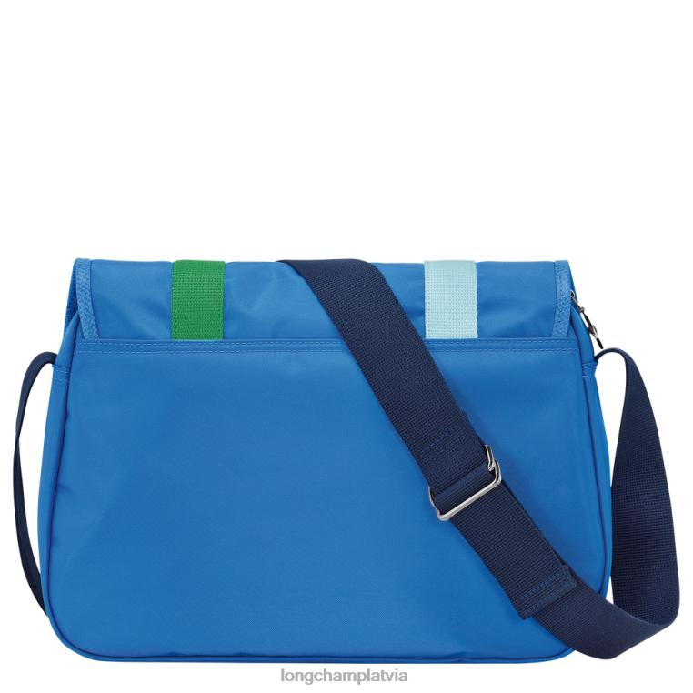 sievietes zils Longchamp le pliage re-play crossbody bag somas 64NVH207