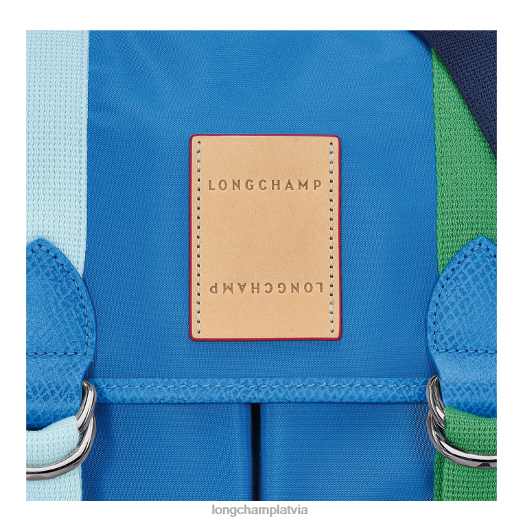 sievietes zils Longchamp le pliage re-play crossbody bag somas 64NVH207