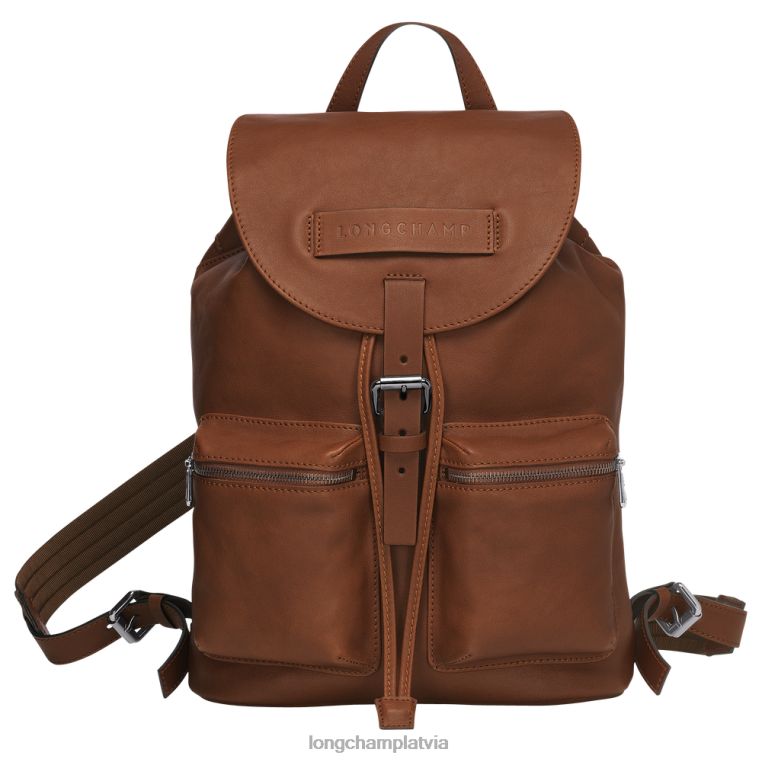 sievietes konjaks Longchamp 3D mugursoma somas 64NVH453