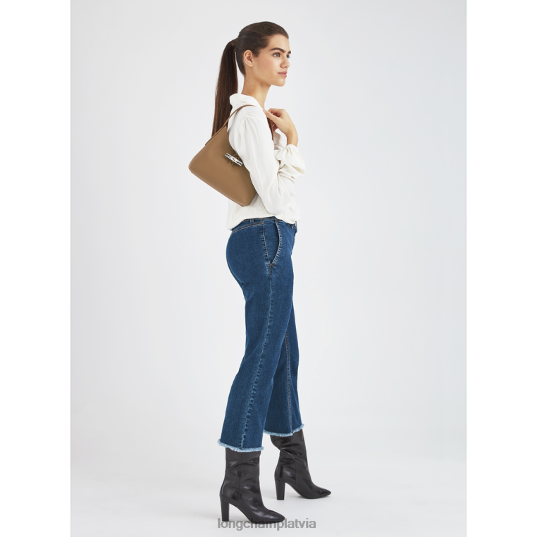 sievietes dabisks Longchamp roseau klaiņojoša soma somas 64NVH372