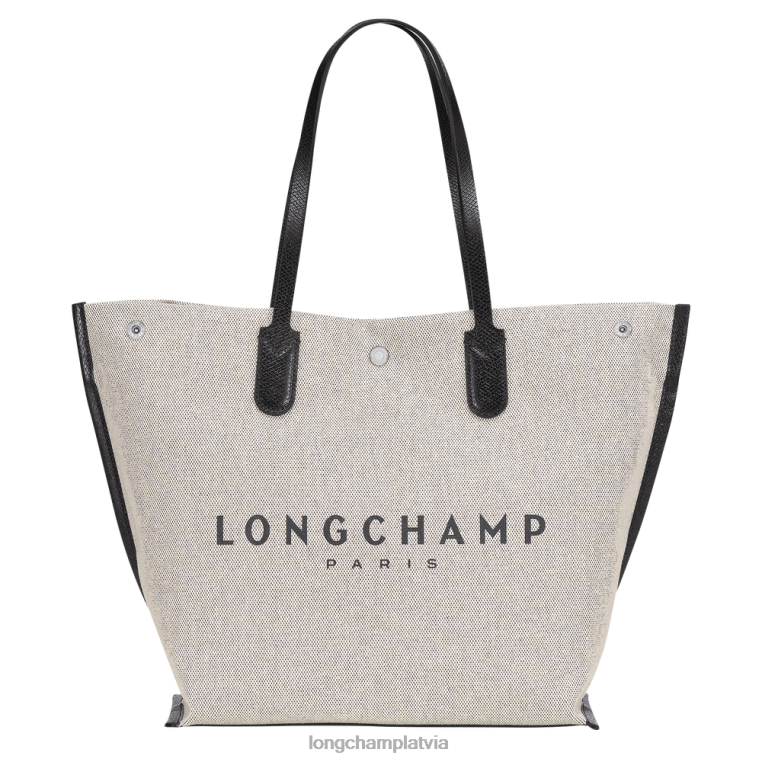 sievietes ekru Longchamp roseau soma somas 64NVH381