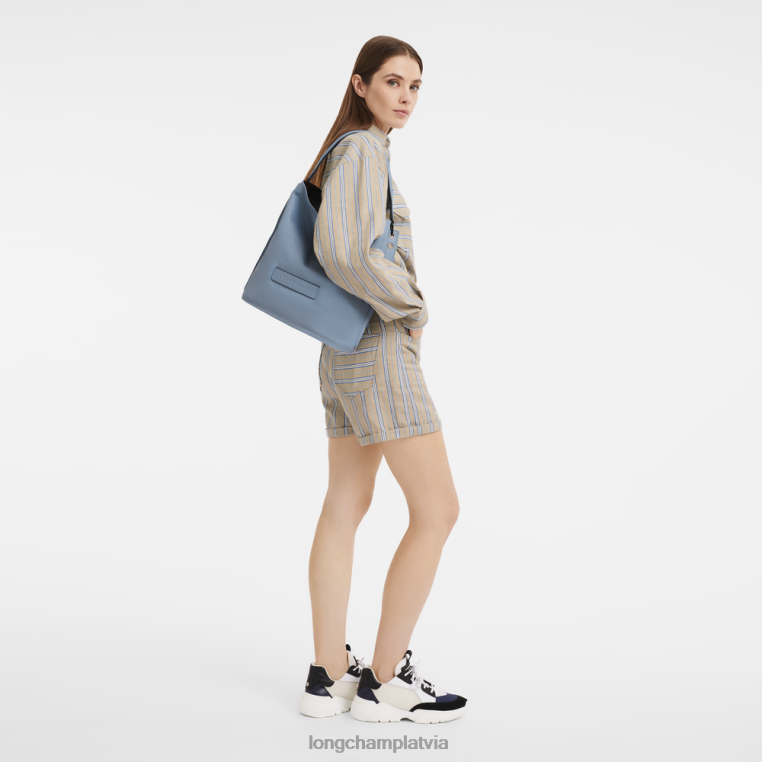 sievietes šīferis Longchamp 3D klaiņojoša soma somas 64NVH400