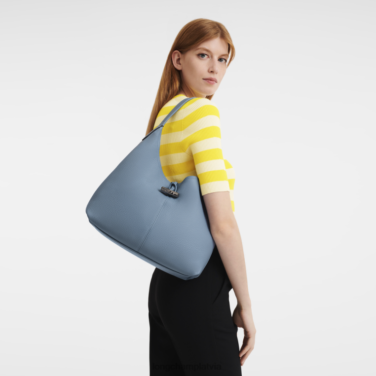 sievietes šīferis Longchamp roseau essential hobo soma somas 64NVH359