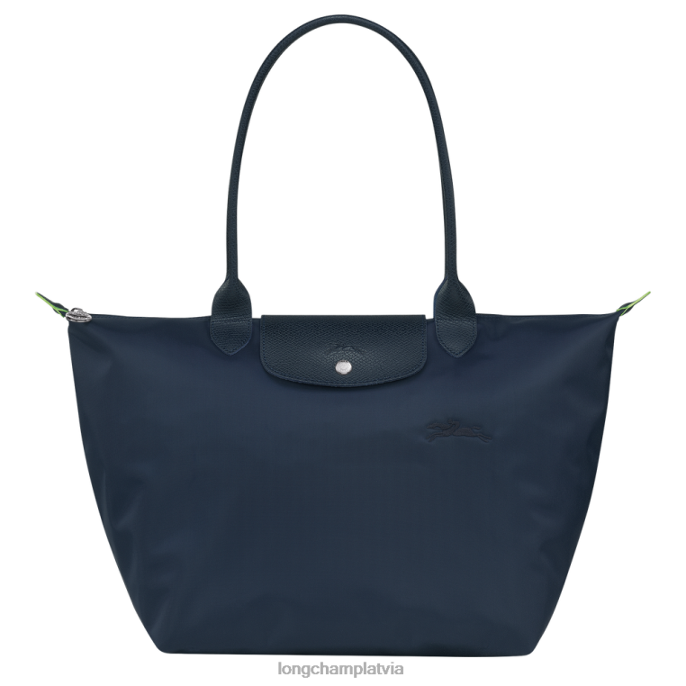 sievietes flote Longchamp le pliage zaļa soma somas 64NVH406