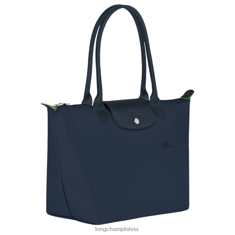 sievietes flote Longchamp le pliage zaļa soma somas 64NVH412