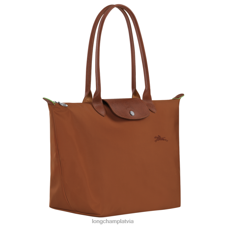 sievietes konjaks Longchamp le pliage zaļa soma somas 64NVH404