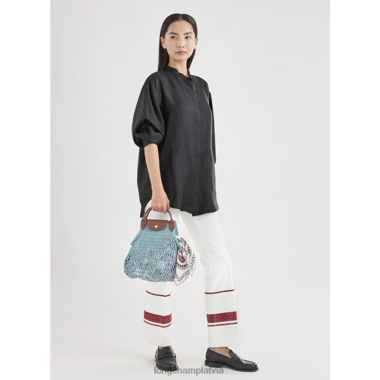 sievietes lagūna Longchamp le pliage filet tīkla maisiņš somas 64NVH20