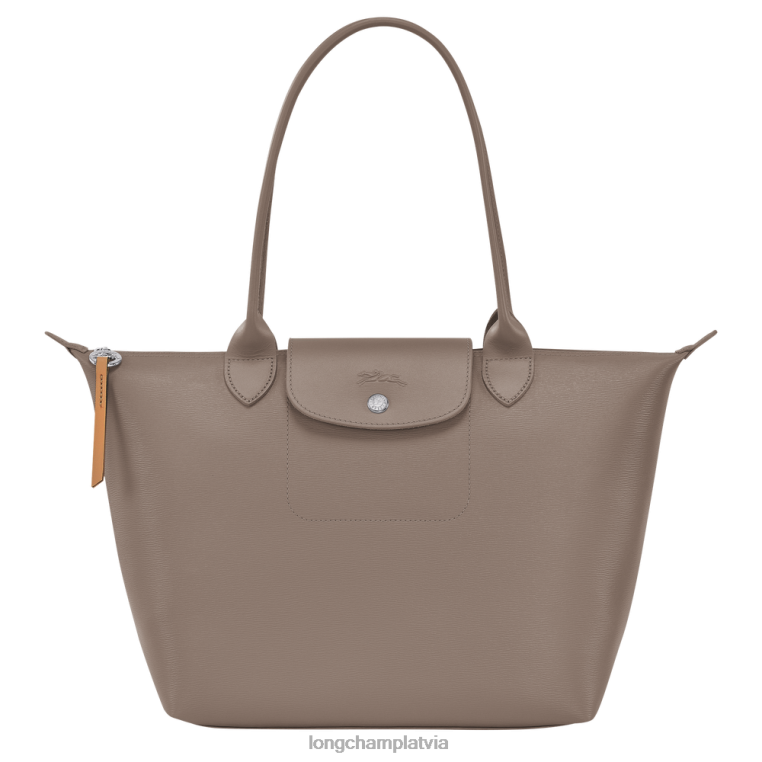 sievietes taupe Longchamp le pliage city soma somas 64NVH353