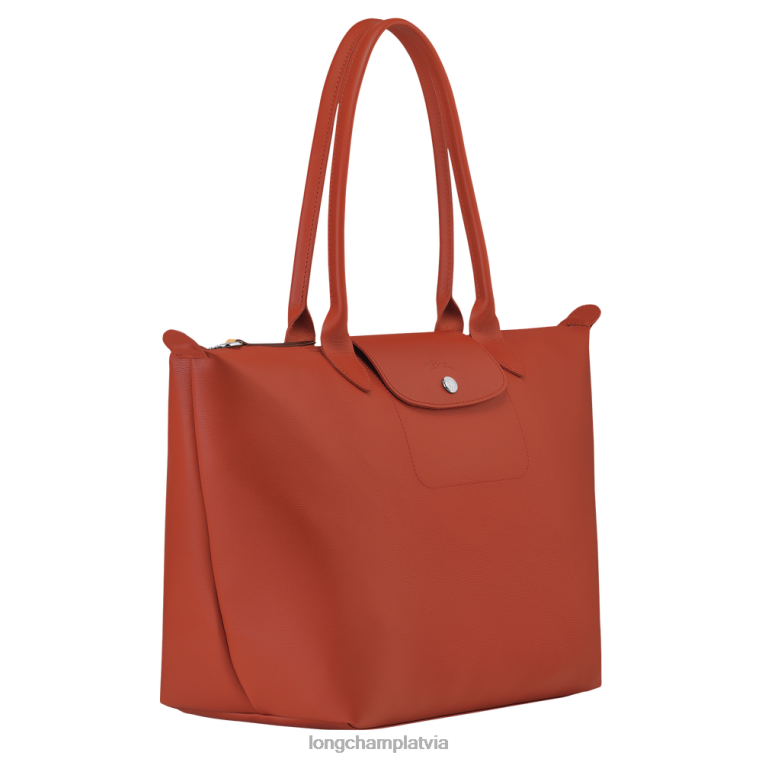 sievietes terakota Longchamp le pliage city soma somas 64NVH350