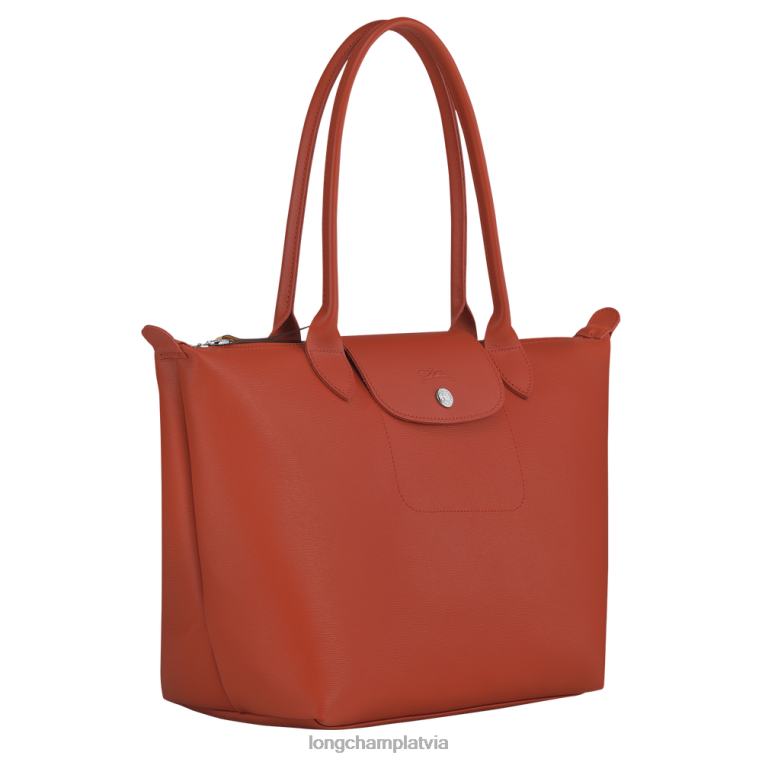 sievietes terakota Longchamp le pliage city soma somas 64NVH354