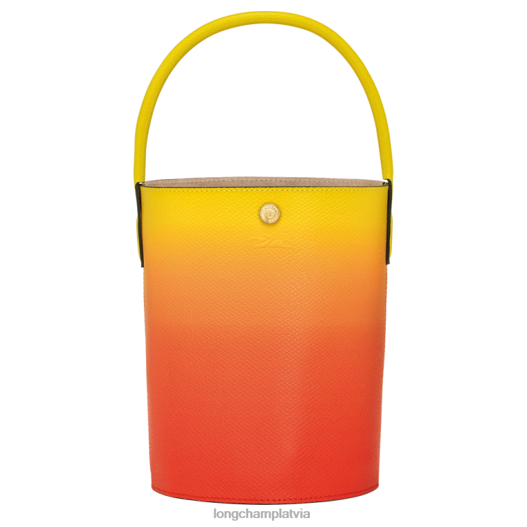 sievietes dzeltens/oranžs Longchamp epure kausa soma somas 64NVH133