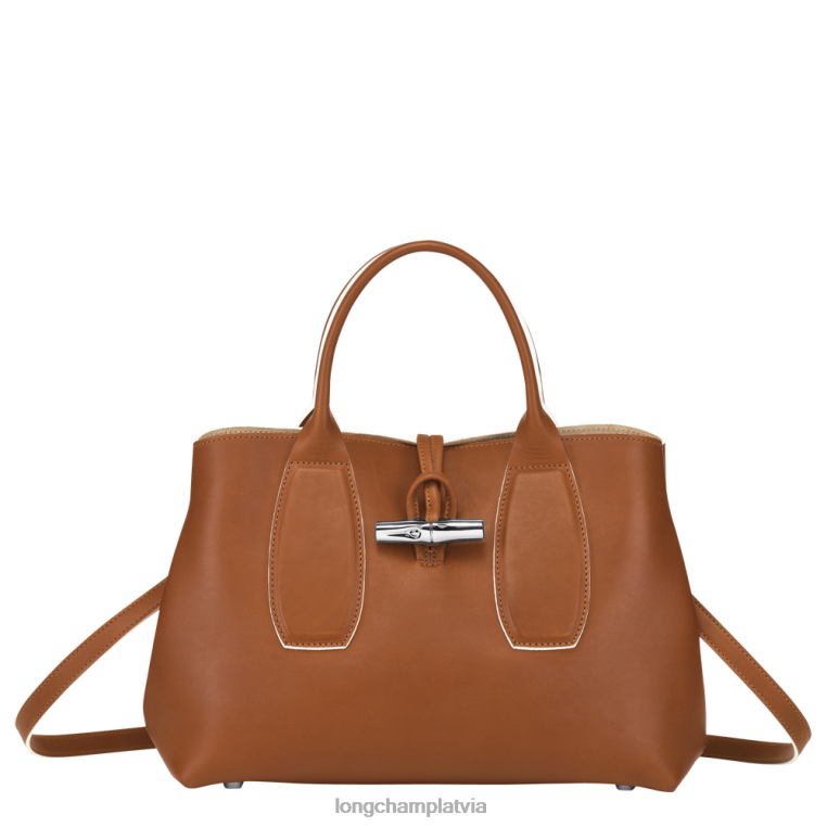 sievietes konjaks Longchamp roseau rokassomu somas 64NVH121